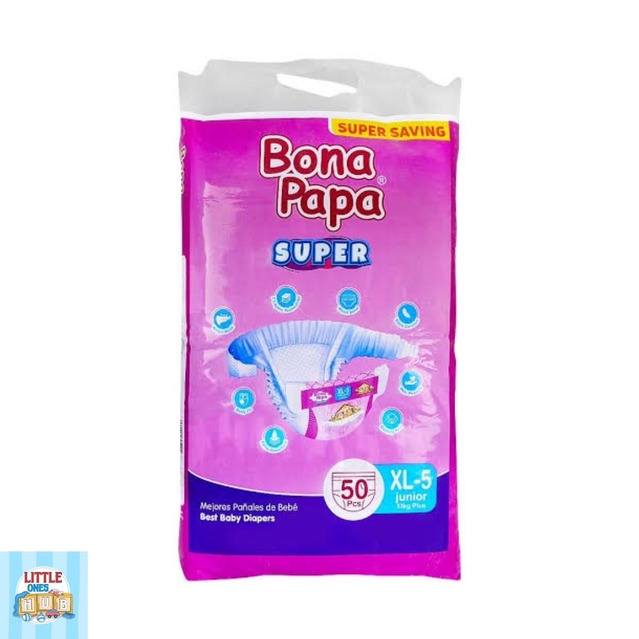 Bona papa super excel 13 16 kg pack of 50 littleoneshub pk