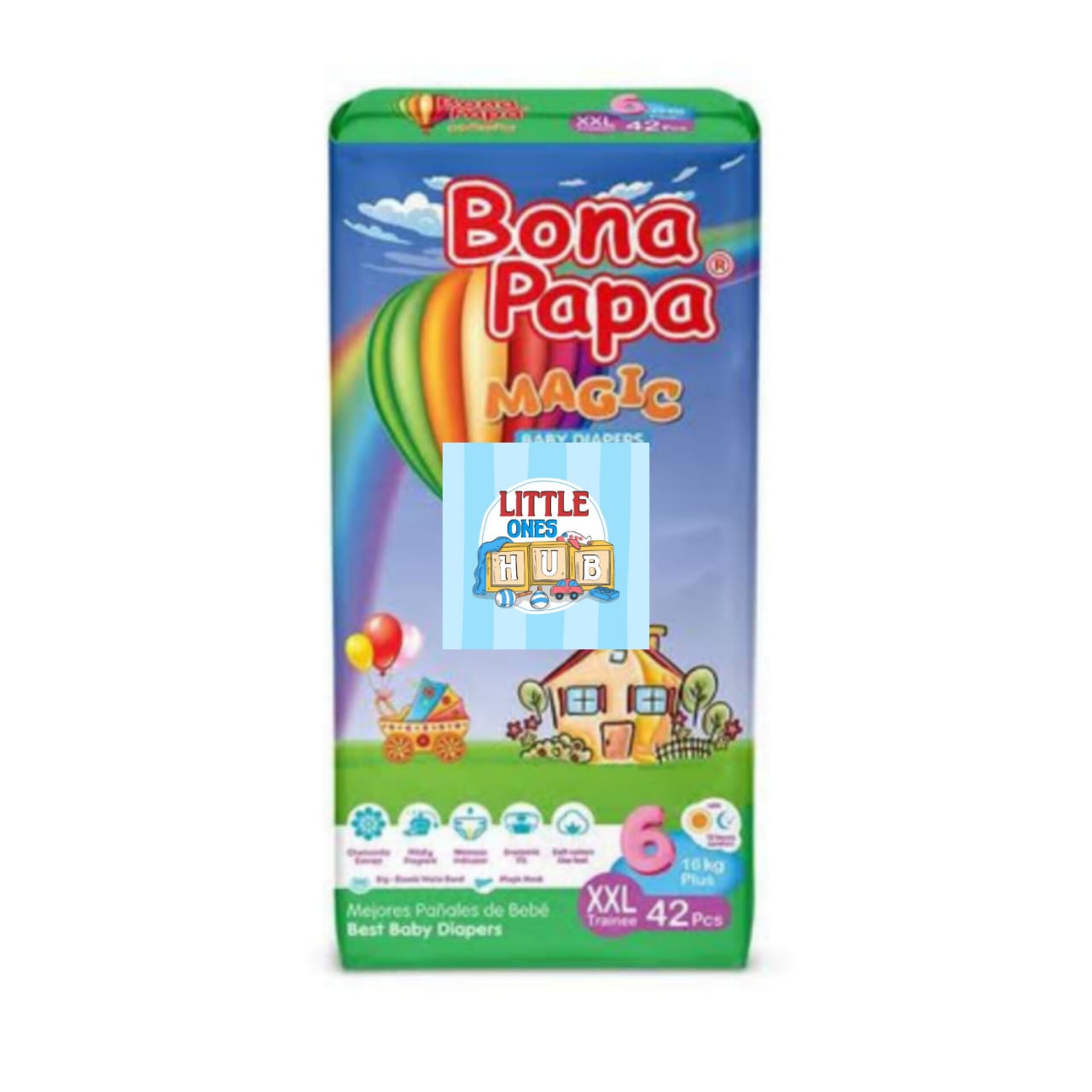 bona papa xxl 16 plus kg pack of 42