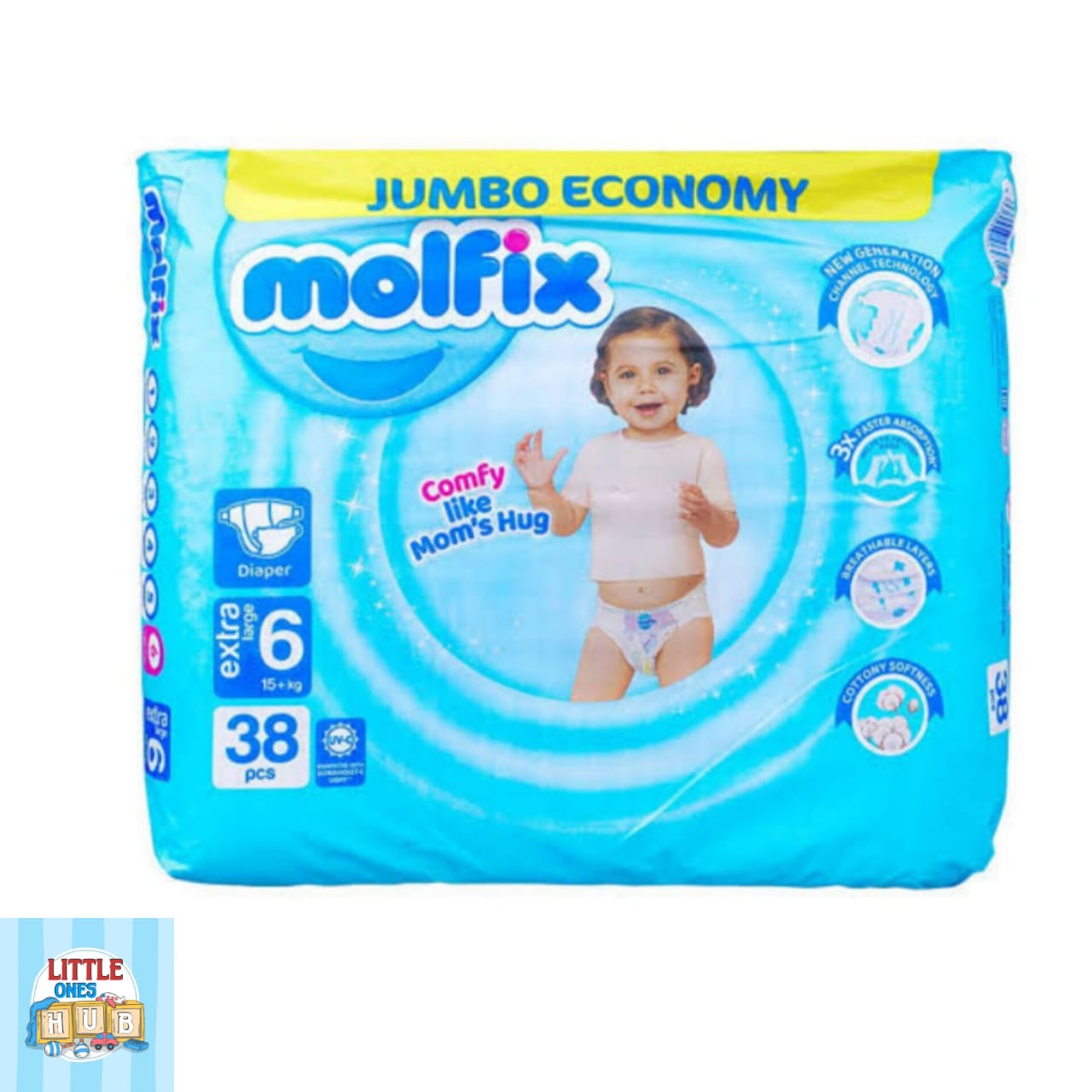 moflix jumbo ecnomy 15 plus kg pack of 38