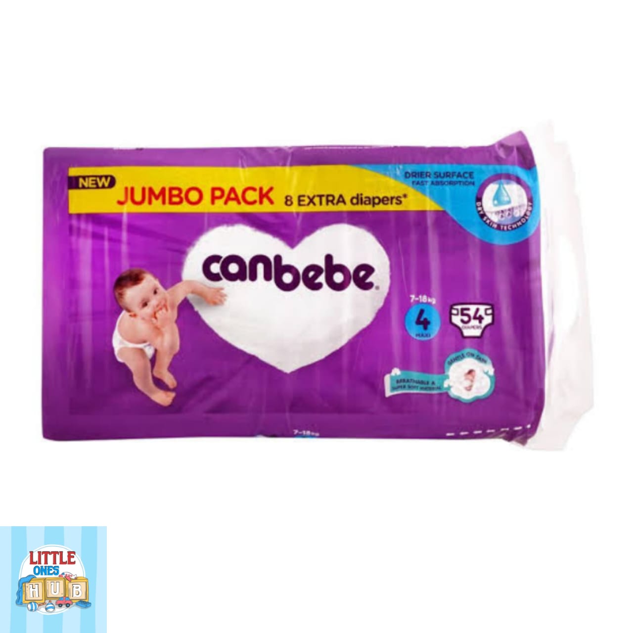 canbebe jumbo pack 7/18kg pack of 54