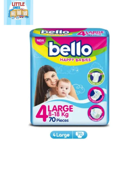 Bello Large Size 9/14kg pack of 72