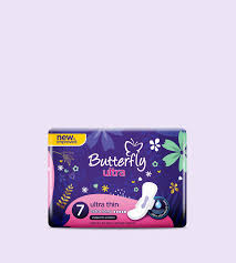 BUTTERFLY PADS EXTRA LONG 7 PIECES OF PACK