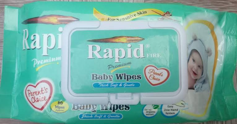 RAPDID BABY WIVEPS 80 PIECES Of Packet